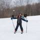 A skier at The Highlands